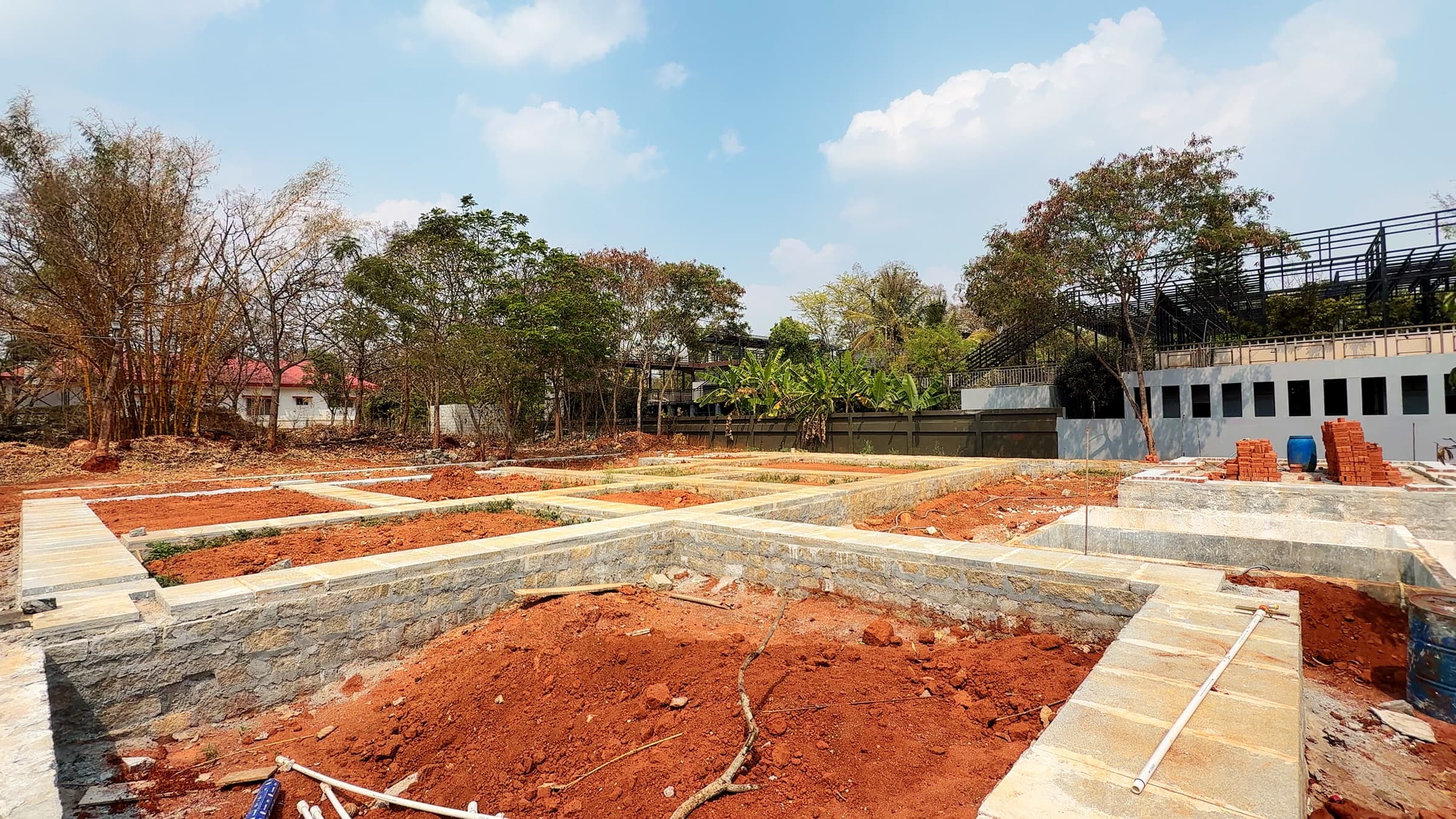 Jain Farms — foundation panorama